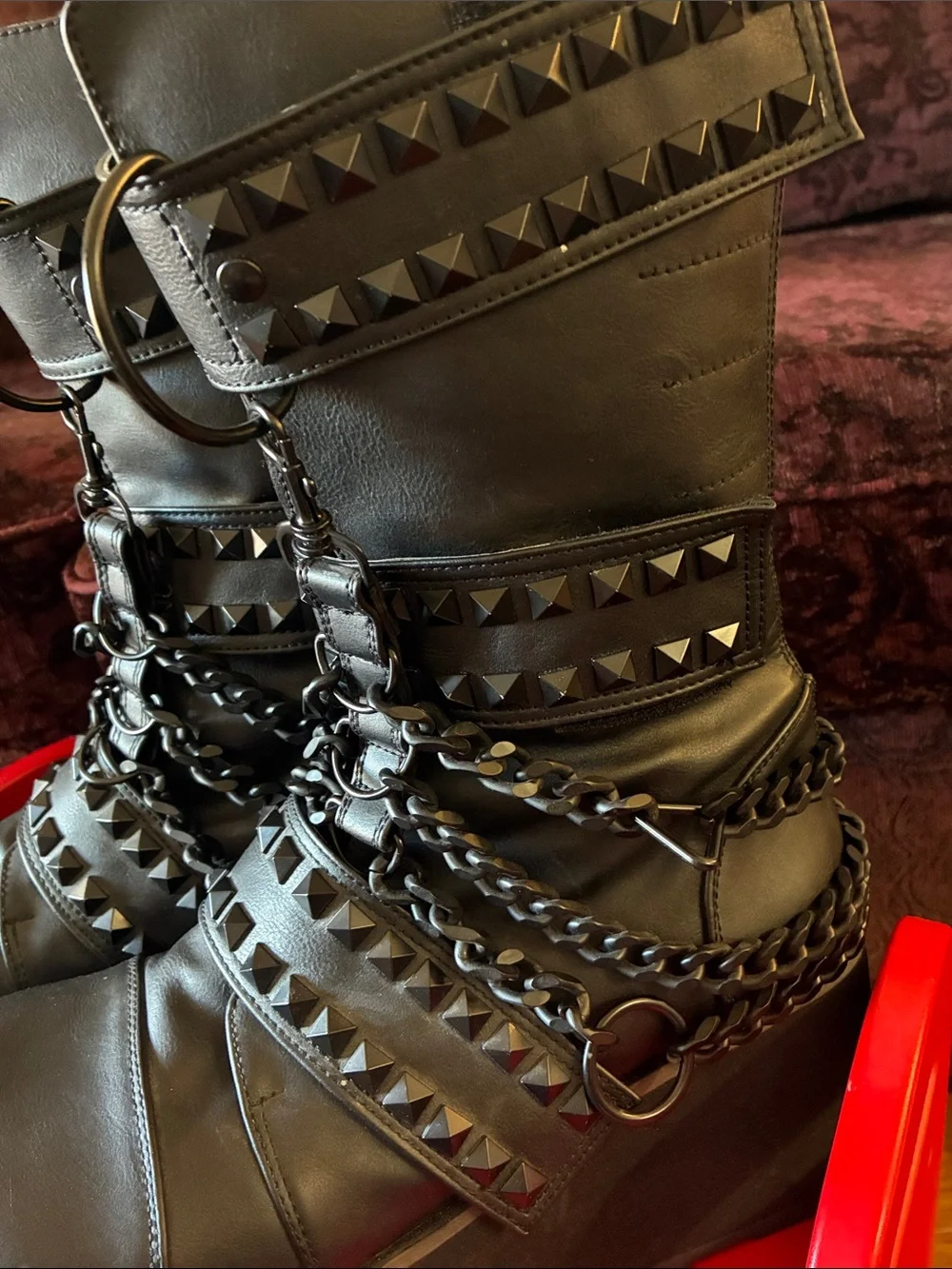 Demonia edgy black
